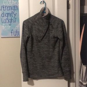 Heather grey sweatshirt